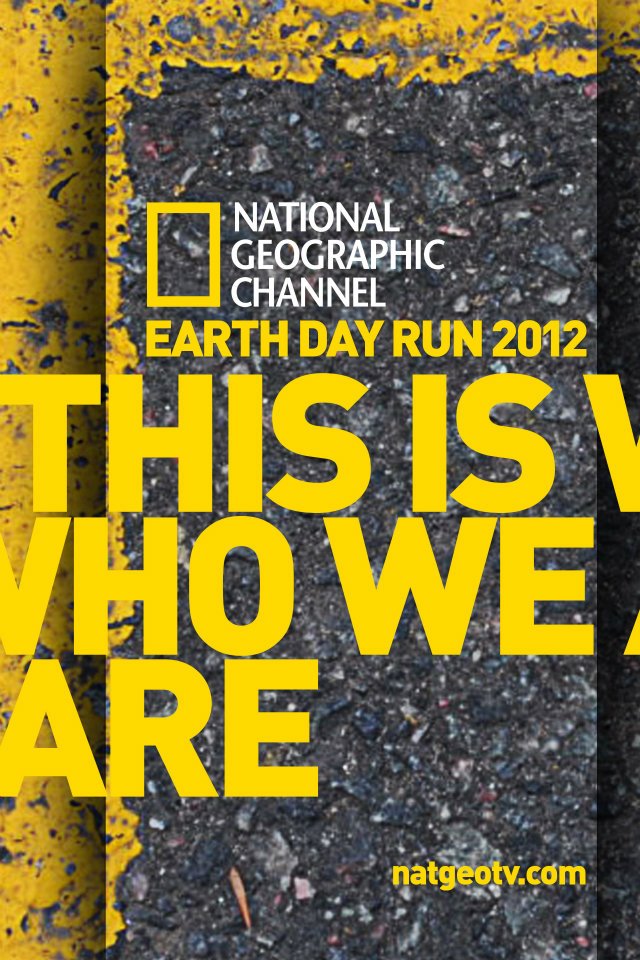 nat geo earth day run 2012 logo