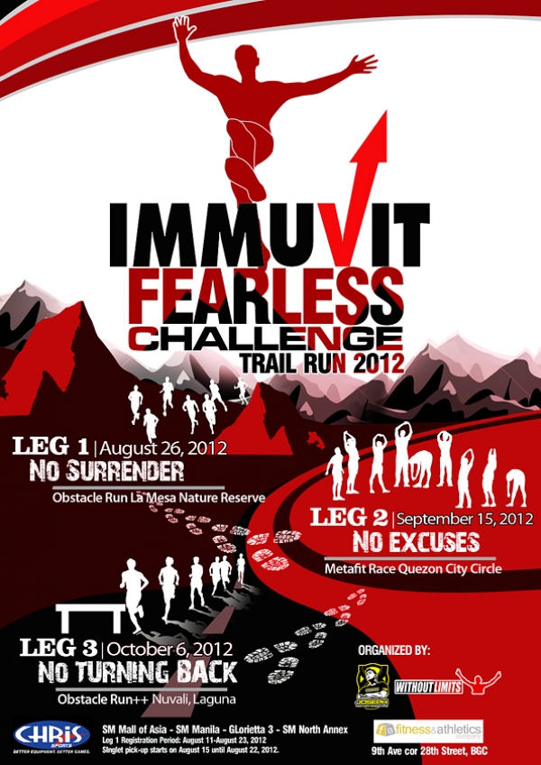Immuvit Fearless Challenge Trail Run 2012 – LEG 1